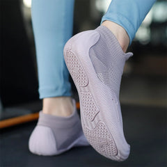 Mziho Barefoot Sock Shoes for Indoor Fitness Cross-Trainer Portable for Gym Water Sports Beach