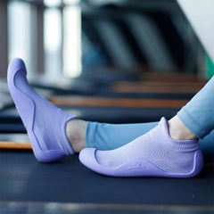 Mziho Barefoot Sock Shoes for Indoor Fitness Cross-Trainer Portable for Gym Water Sports Beach