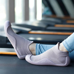 Mziho Barefoot Sock Shoes for Indoor Fitness Cross-Trainer Portable for Gym Water Sports Beach