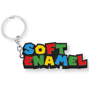 Custom keychain collection featuring made-to-order branded keychain designs