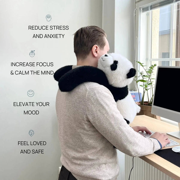 Pookie the Panda Weighted Plush Hugging Animal product image 9 by MZIHO