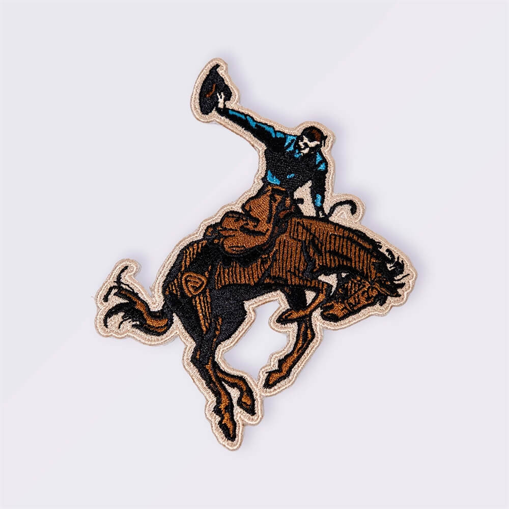 Custom embroidered badge patch