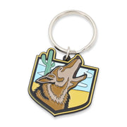 Custom photodome printed keychain with glossy epoxy finish