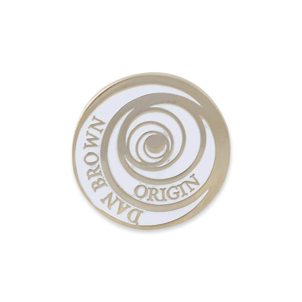 Soft enamel lapel pin artwork example