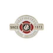 Custom hard enamel pin artwork example