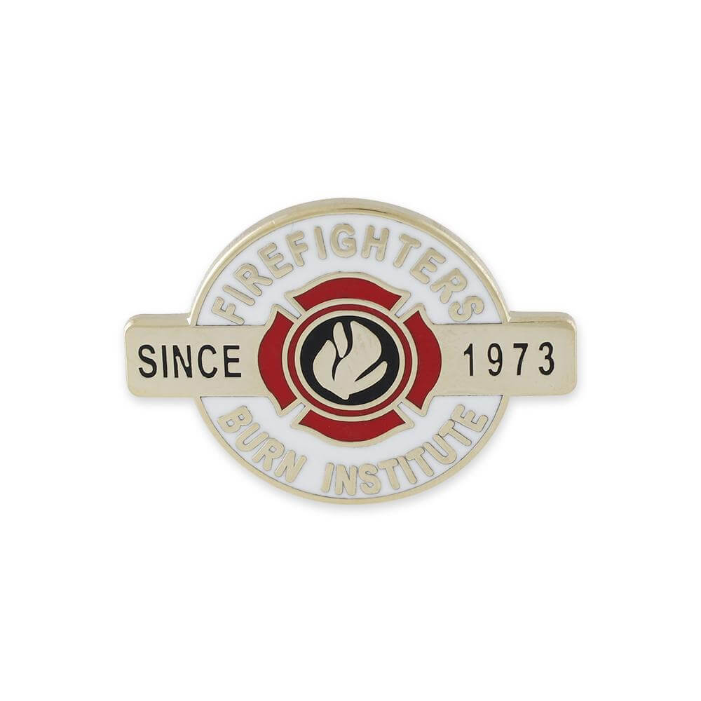 Custom hard enamel pin artwork example
