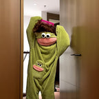 MZIHO™ – The Goofy Goober Monster Onesie | Ultra-Soft Funny Cartoon Loungewear