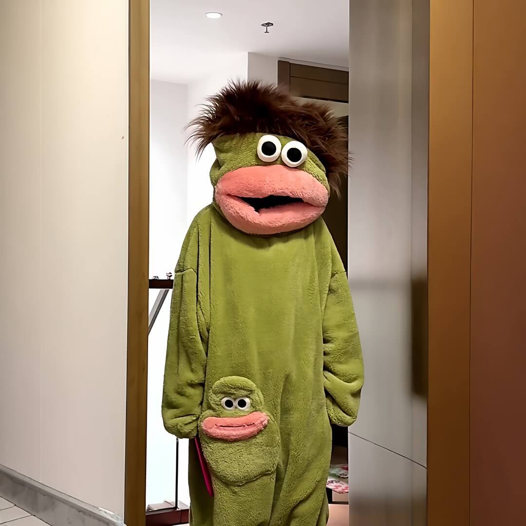 MZIHO™ — The Goofy Goober Monster Onesie | Wear It Once, Break the Internet Secondary image