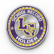 Custom sports team challenge coin example 4