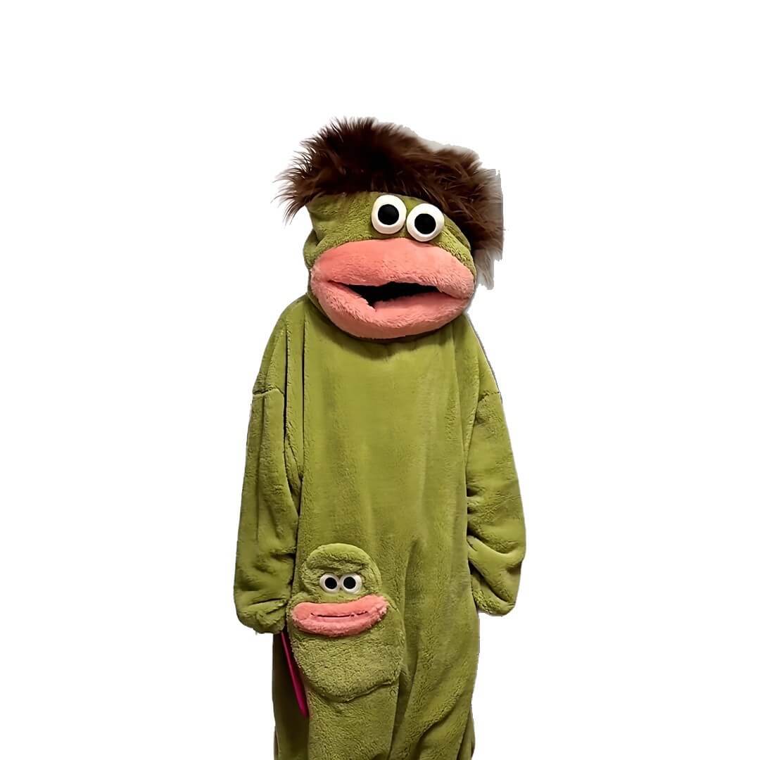 MZIHO™ – The Goofy Goober Monster Onesie | Ultra-Soft Funny Cartoon Loungewear