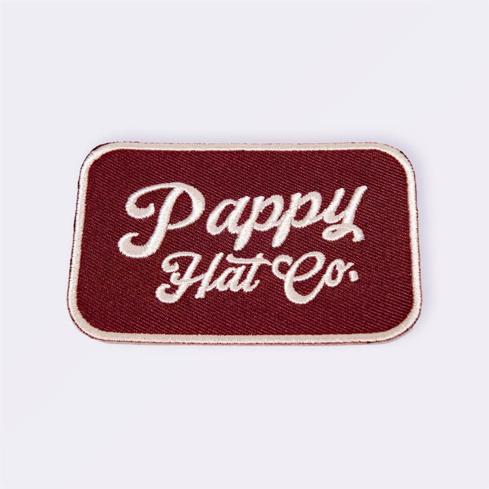 Custom PVC patch with raised rubber detail