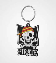 Custom soft enamel logo keychain