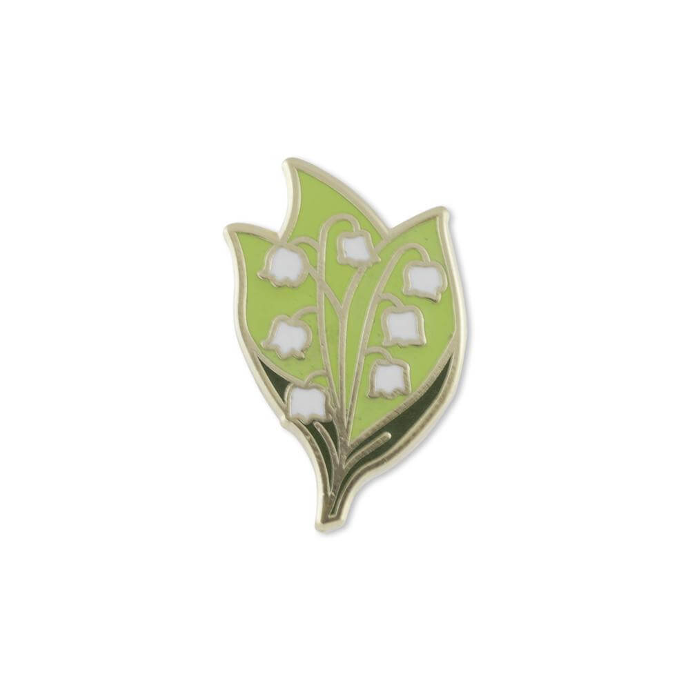 Custom hard enamel pin close-up