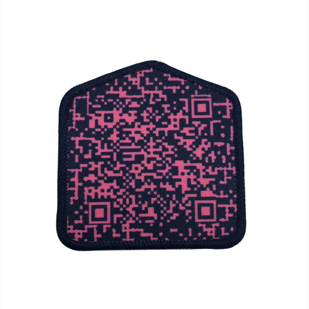 Custom patch colour and material finish example