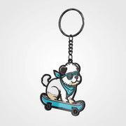 Custom keychain collection with personalized artwork