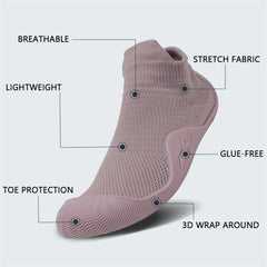 Mziho Barefoot Sock  Shoes for Indoor Fitness Cross-Trainer Portable for Gym Water Sports Beach