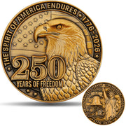 Custom government agency challenge coin example 5