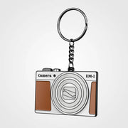 Custom embroidered fabric keychain