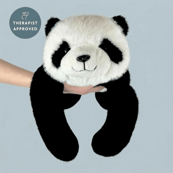 Pookie the Panda Weighted Plush Hugging Animal by MZIHO