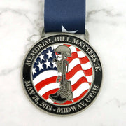 Custom sports medal design example