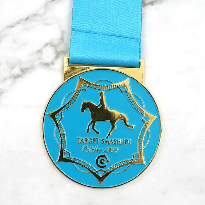 Custom medal design for sports and achievement events