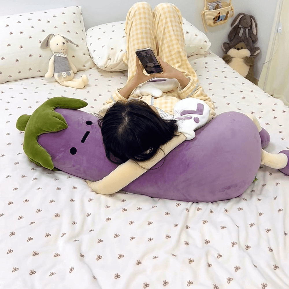 MZIHO™ — Sir Eggplant Patting Doll