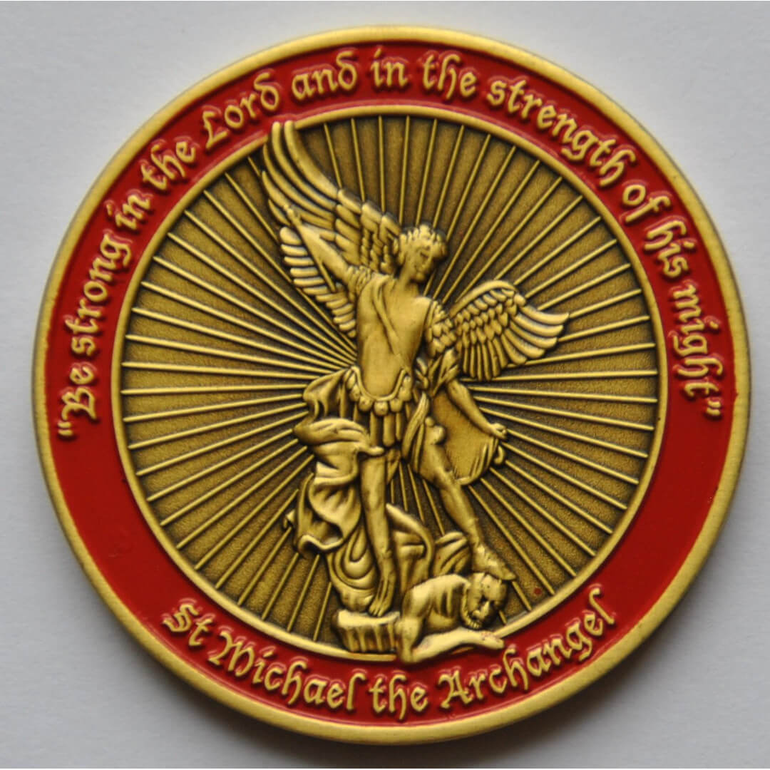 Custom Government Agency Challenge Coins Secondary image