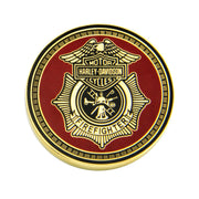 Custom firefighter challenge coin example 2
