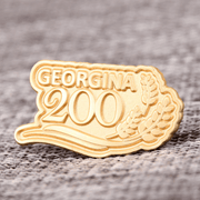 Georgina custom die struck lapel pin