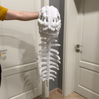 Wearable Dinosaur Skeleton Plush Costume - Soft & Huggable for Kids & Adults