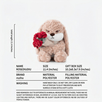 MZIHO® DiuDiu — The Moody Rose Bunny Who Loves You Anyway