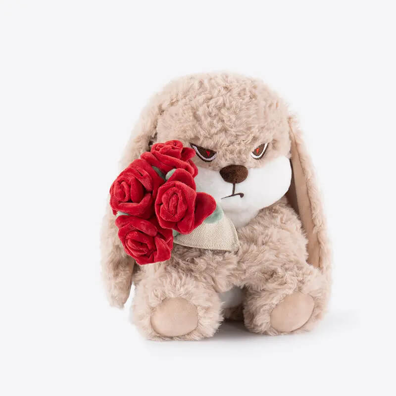 MZIHO® DiuDiu — The Moody Rose Bunny Who Loves You Anyway