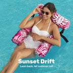 MZIHO™ Adjustable Water Lounger with Free Hand Pump