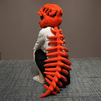 Wearable Dinosaur Skeleton Plush Costume - Soft & Huggable for Kids & Adults