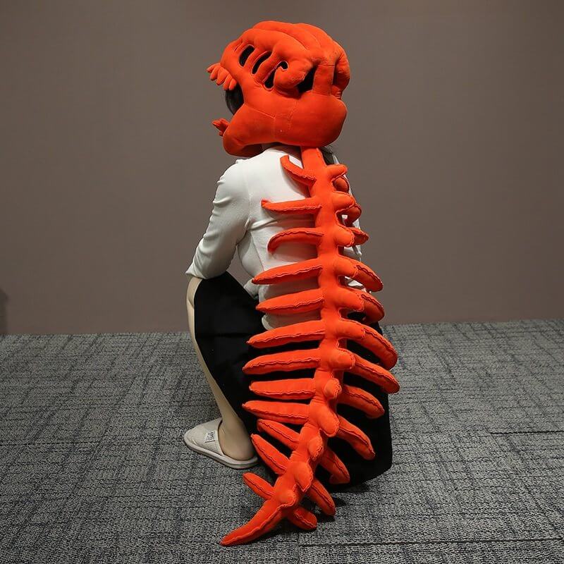 Wearable Dinosaur Skeleton Plush Costume - Soft & Huggable for Kids & Adults