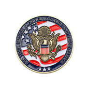 Custom firefighter challenge coin example 3