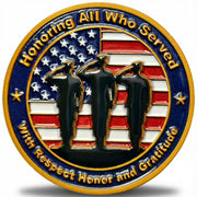 Custom government agency challenge coin example 3