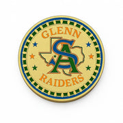Custom sports team challenge coin example 13