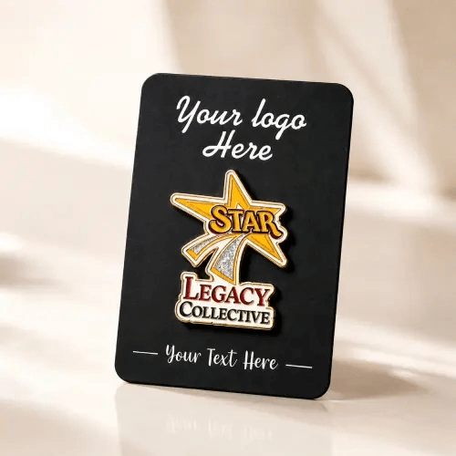 Custom soft enamel event pin design