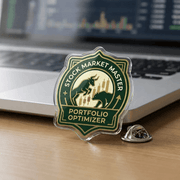 Lightweight custom acrylic lapel pin design