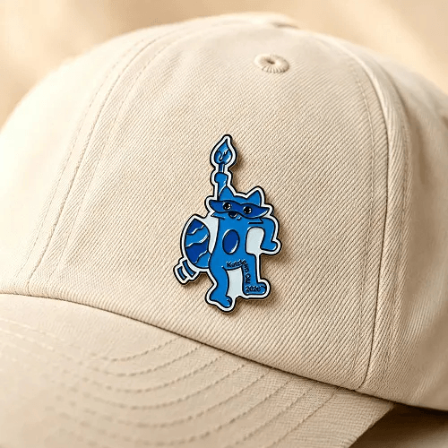 Custom soft enamel lapel pin product example