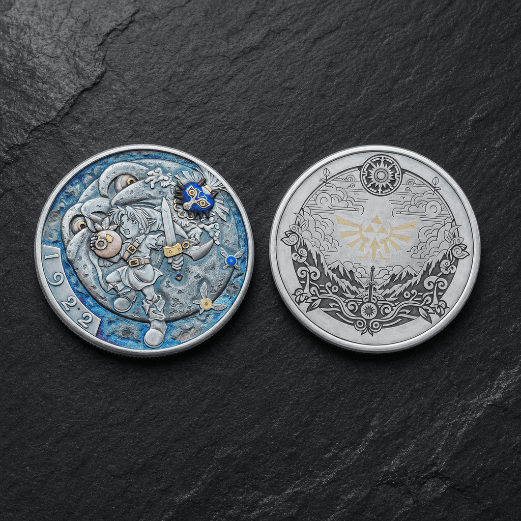 The Legend of Zelda: Majora’s Mask Hand-Carved Hobo Coin