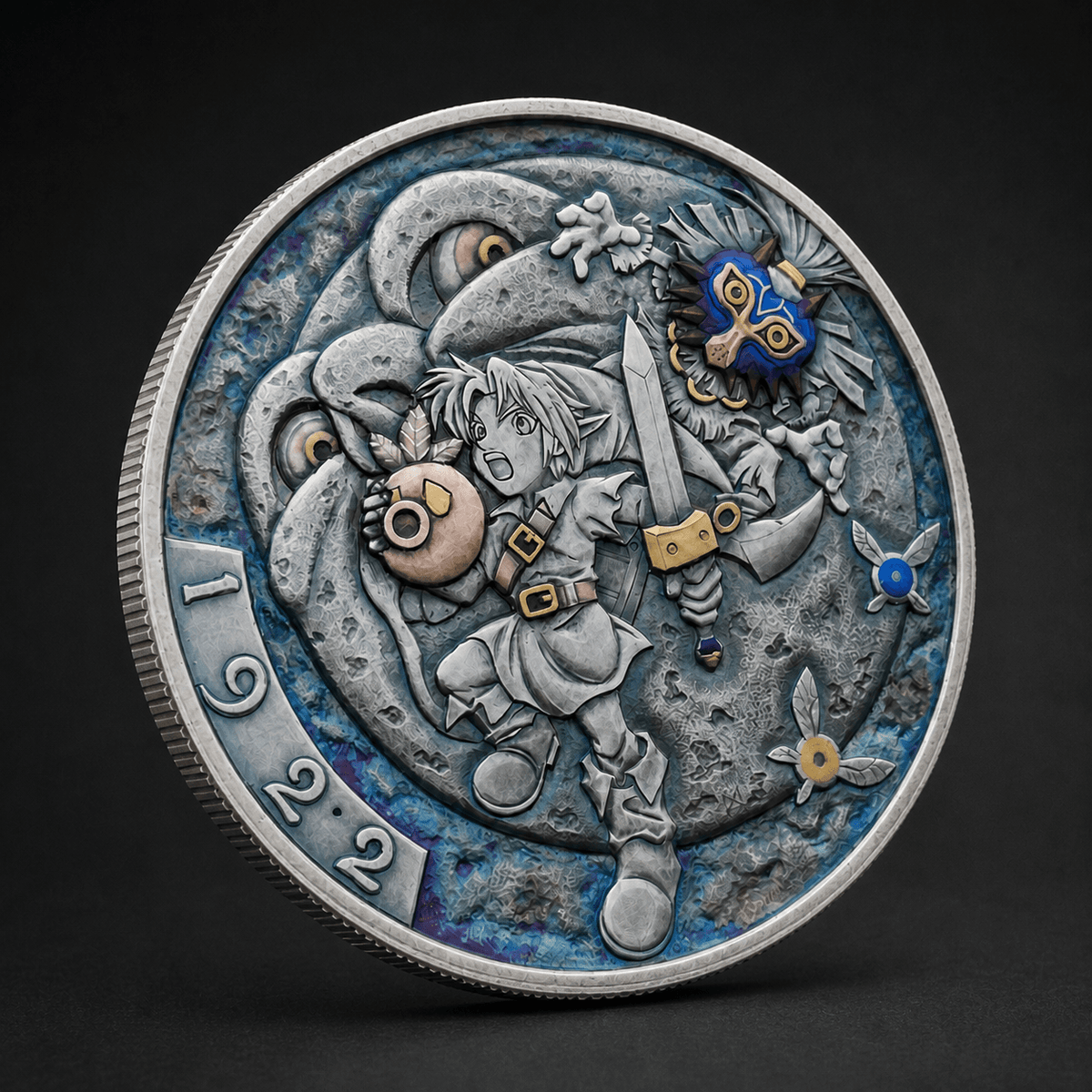 The Legend of Zelda: Majora’s Mask Hand-Carved Hobo Coin