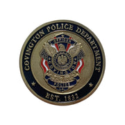 Custom law enforcement challenge coin example 3