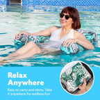 MZIHO™ Adjustable Water Lounger with Free Hand Pump