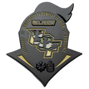 Shield shaped US Army ROTC challenge coin
